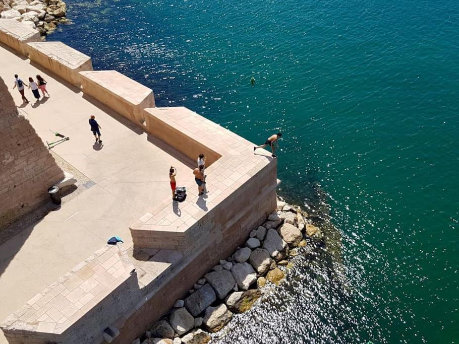 마르세유 Escapade Marseillaise Pres Des Terrasses Du Port 아파트 외부 사진