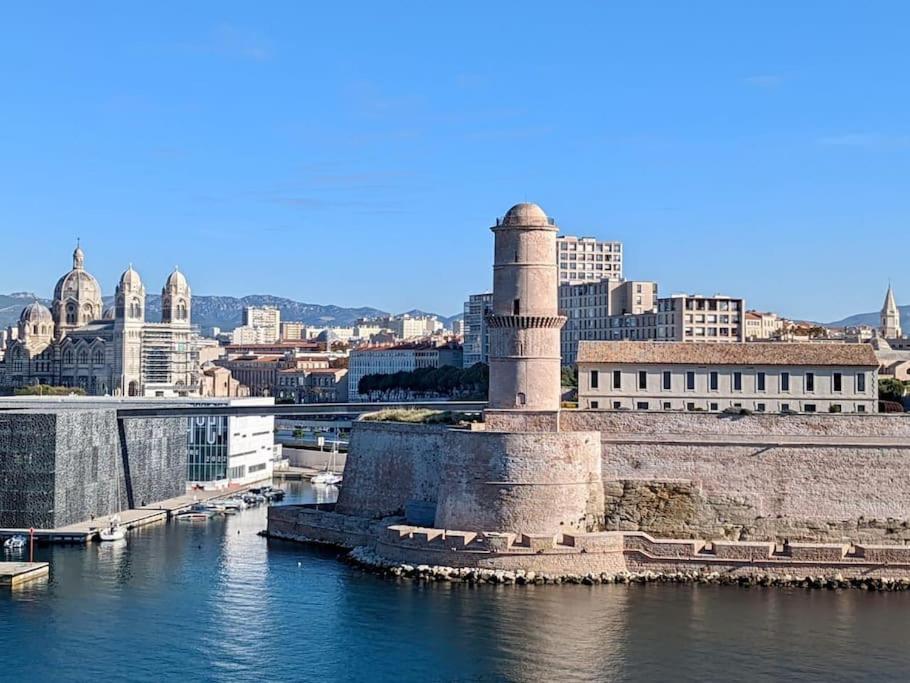 마르세유 Escapade Marseillaise Pres Des Terrasses Du Port 아파트 외부 사진