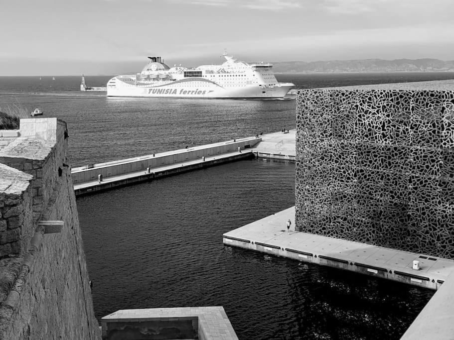 마르세유 Escapade Marseillaise Pres Des Terrasses Du Port 아파트 외부 사진